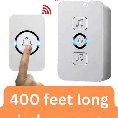 Wireless Smart Door Bell | Waterproof Cordless Doorbell