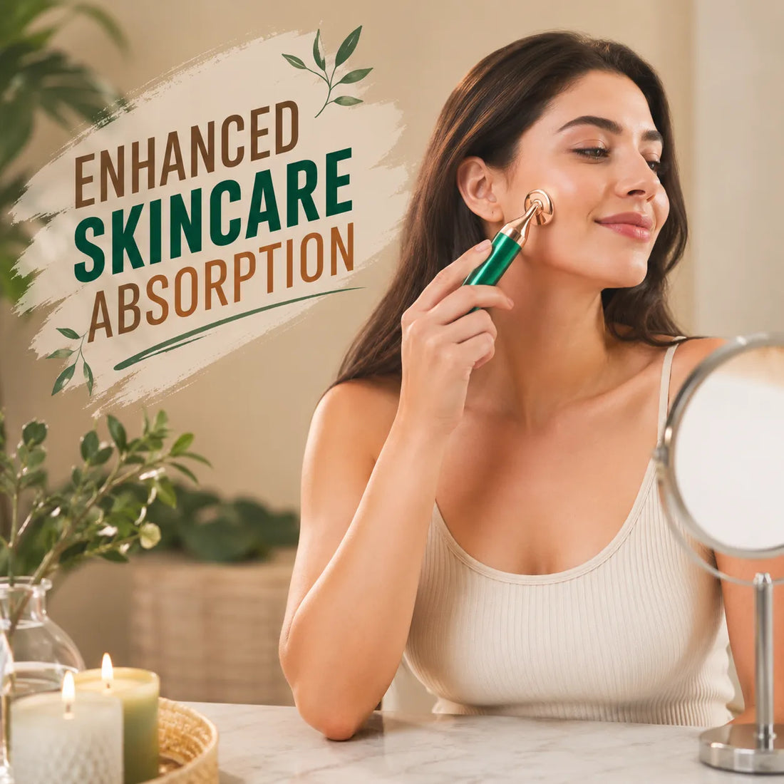 3-in-1 Facial Firming & Wrinkle Care Massager