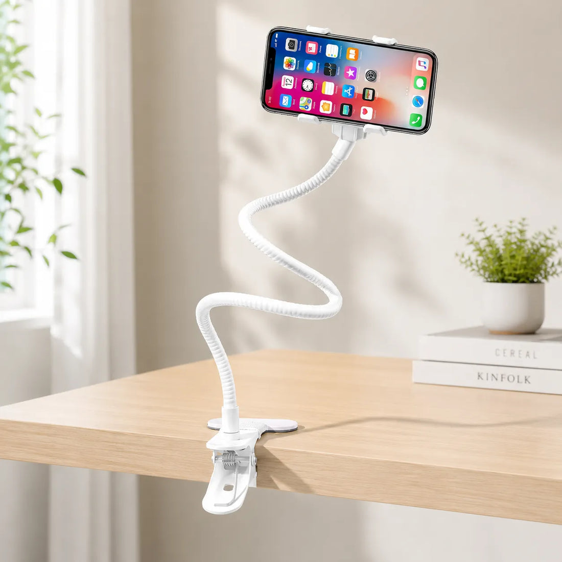 Flexible Adjustable Desktop Stand for Video Recording