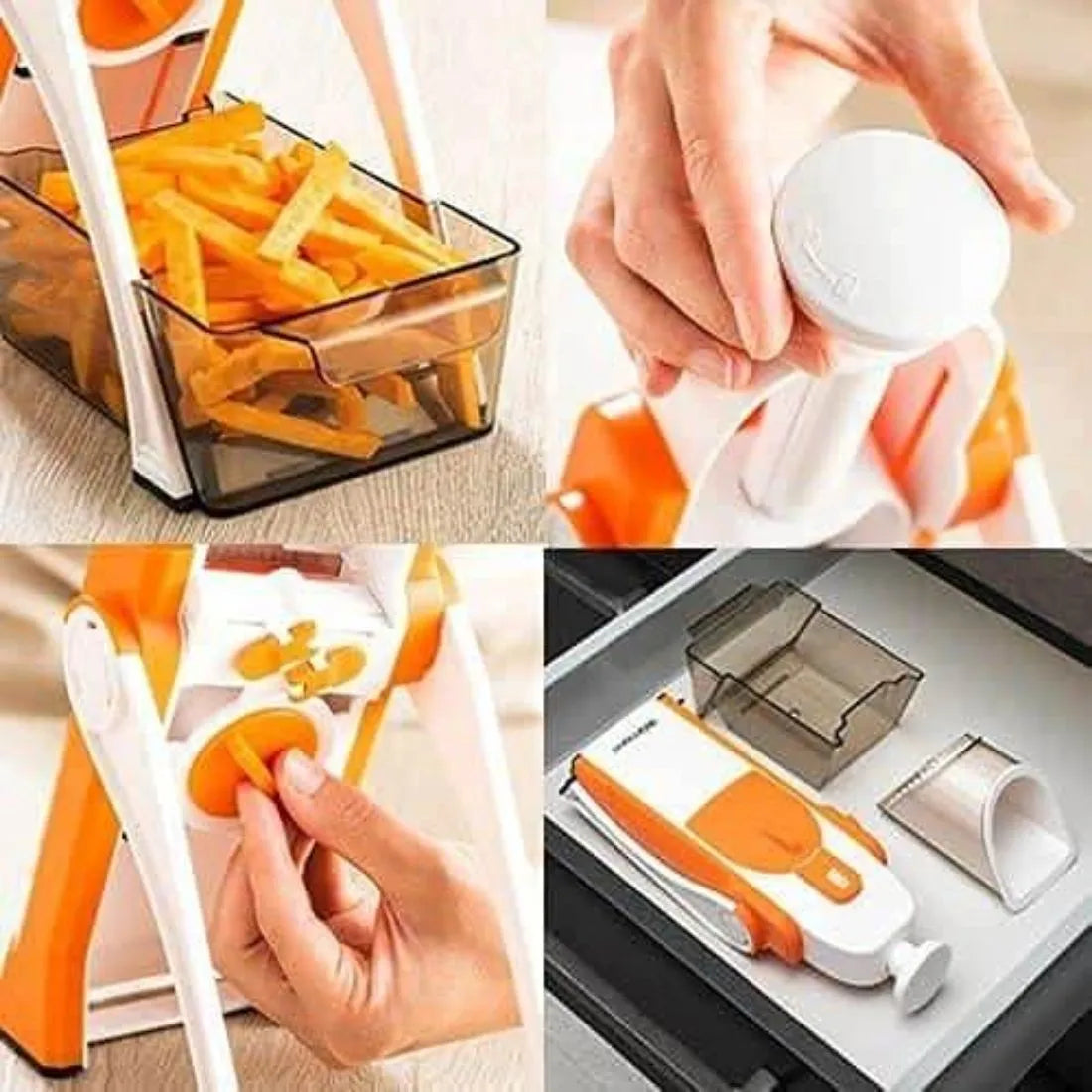 Revolutionize Your Kitchen with the Ultimate Multifunction Mandoline Slicer