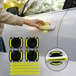 Car Door Handle & Undercarriage Scratch Guard Reflectors