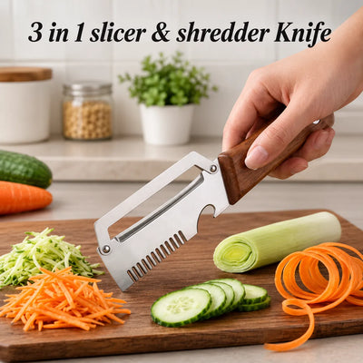 3-in-1 Multi-Function Slicer & Shredder Cutter