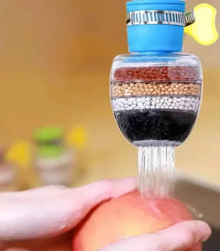 6 Layers Water Purifier Filter Faucet | Universal Tap Water Filter for Kitchen & Home - Dreamzhub