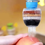 6 Layers Water Purifier Filter Faucet | Universal Tap Water Filter for Kitchen & Home - Dreamzhub