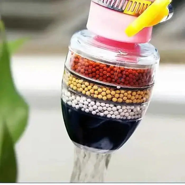 6 Layers Water Purifier Filter Faucet | Universal Tap Water Filter for Kitchen & Home - Dreamzhub