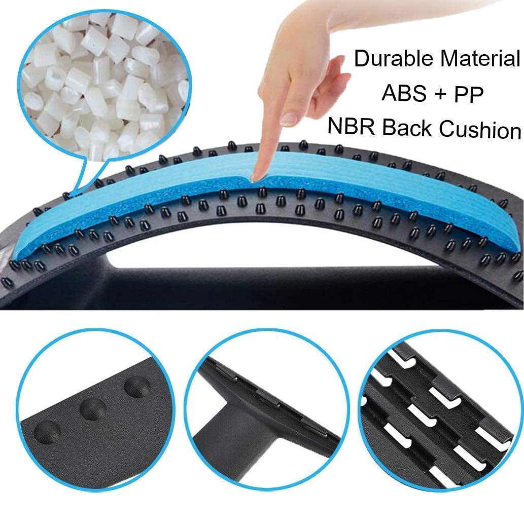 Adjustable Multi-Level Lumbar Back Stretching Support