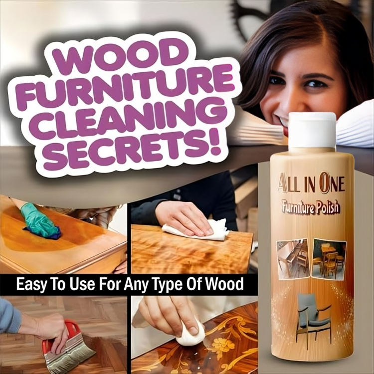 Wood Polish Furniture Cleaner Shiner Spray