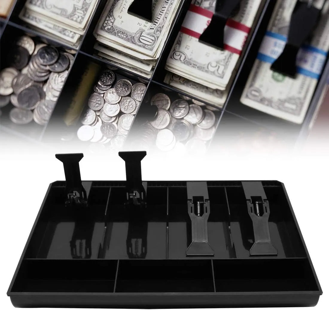Portable Money Organizer Tray for Cash and Coins