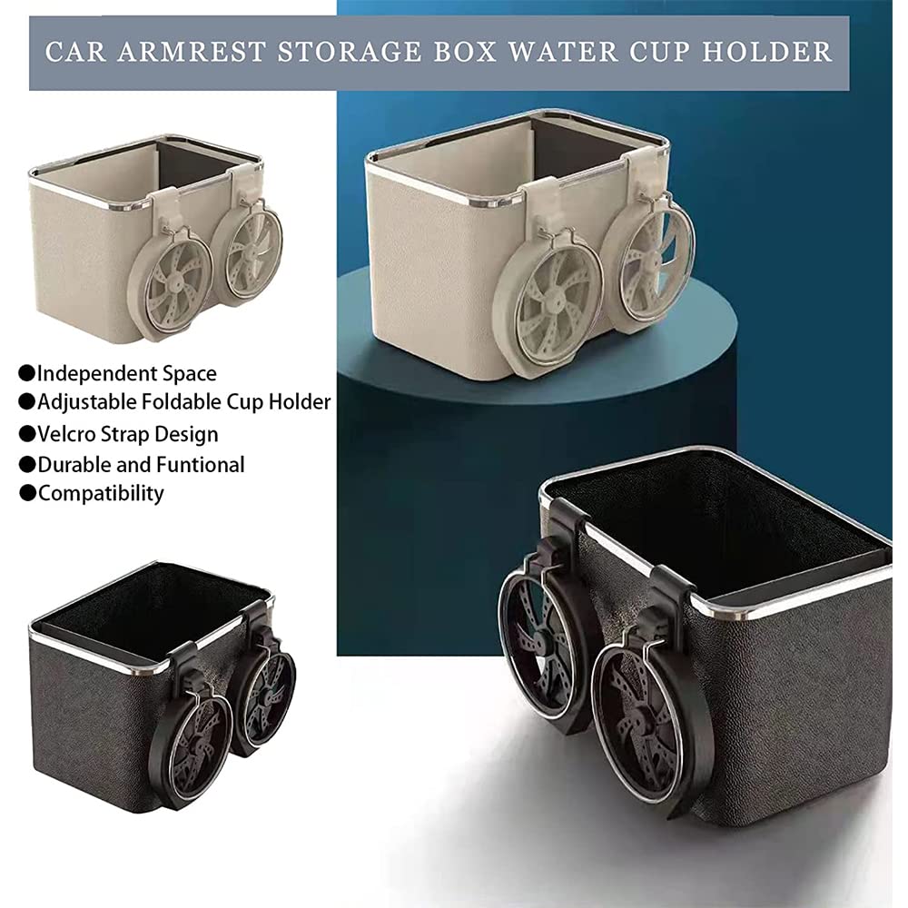 Car Armrest Storage Box - Organize with Style