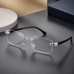 Rimless Reading Glasses with Adaptive Vision & Screen Protection Buy 1 Get 2 FREE