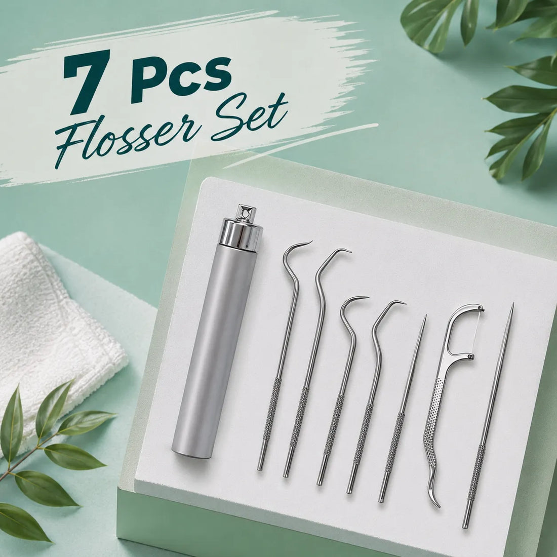 Portable Dental Floss Picks for Teeth