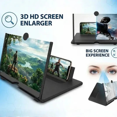Eyes Protection Enlarged with 3D-Screen Magnifier