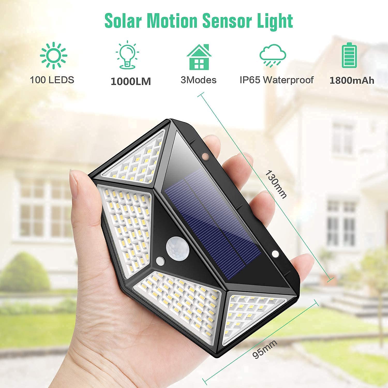 Led Solar Motion Sensor Light