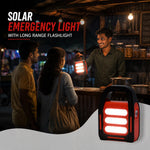 Multi-Purpose Solar Lantern with Long-Range LED Torch