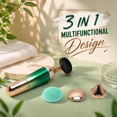 3-in-1 Facial Firming & Wrinkle Care Massager