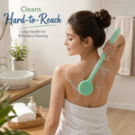 Long Handle Silicone Body Scrubber