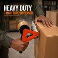 Heavy Duty 3-Inch Packing Tape Dispenser