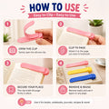 Soft Silicone Bookmark Clip Buy 1 Get 2 Free