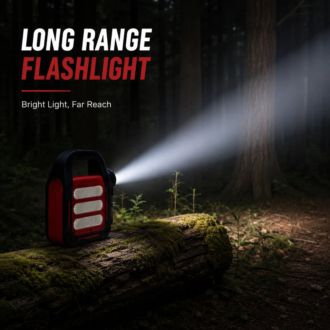 Multi-Purpose Solar Lantern with Long-Range LED Torch
