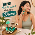 3-in-1 Facial Firming & Wrinkle Care Massager