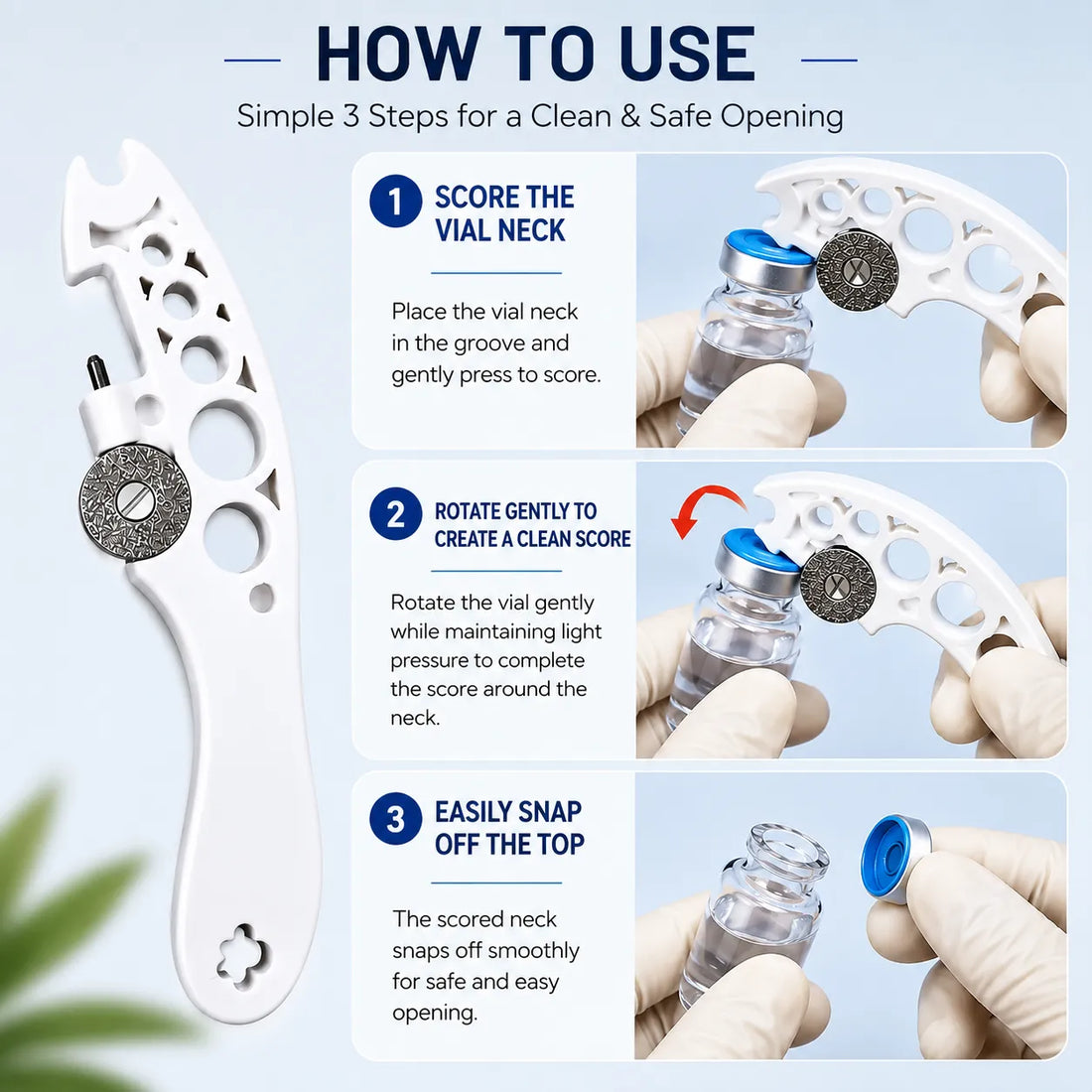 Ampule Cutter for Hospital and Clinic