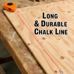 Chalk Line Reel Set with Leveler