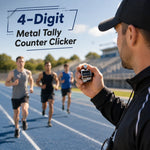 4-Digit Metal Tally Counter Clicker