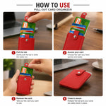 Pull-Out Card Organizer Wallet Buy 1 Get 1 Free