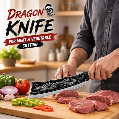Dragon Knife For Meat & Vegetable Cutting