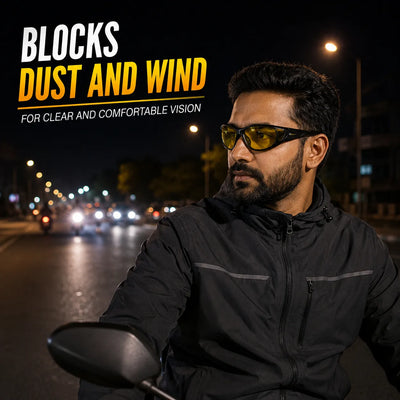 Night Driving Wrap Around Glasses