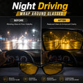 Wrap-Around HD Night Driving Glasses