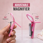 Nail Clipper With Magnifying Glass