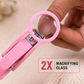 Nail Clipper With Magnifying Glass