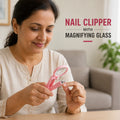 Nail Clipper With Magnifying Glass