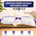 Rimless Folding Adaptive Reading Glasses Buy 1 Get 2 Free