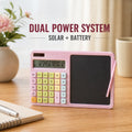 Digital Calculator with Reusable Writing Pad