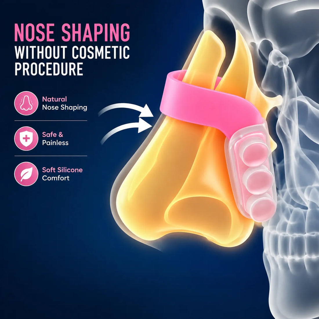 Silicone Nose Shaper Clip Buy 1 Get 1