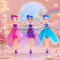 Hand-Sensor Flying Fairy Doll with Colorful LED Lights