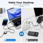 3-in-1 Retractable Multi-Device Charging Cable