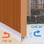 Door Bottom Sealing Strip Guard (Pack of 2)