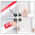 Door Bottom Sealing Strip Guard (Pack of 2)