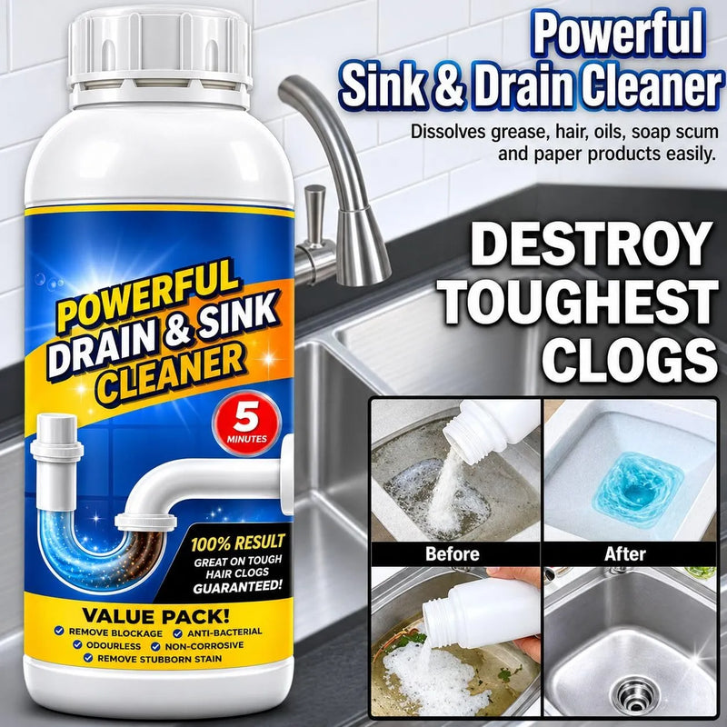 Quick & Easy Drain Blockage Remover (Buy 1 Get 1 FREE)
