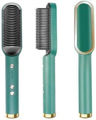 Electric Hair Straightening Comb | Portable and Travel-Friendly Styling Tool