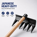 Japanese Heavy-Duty MultiPurpose Rake