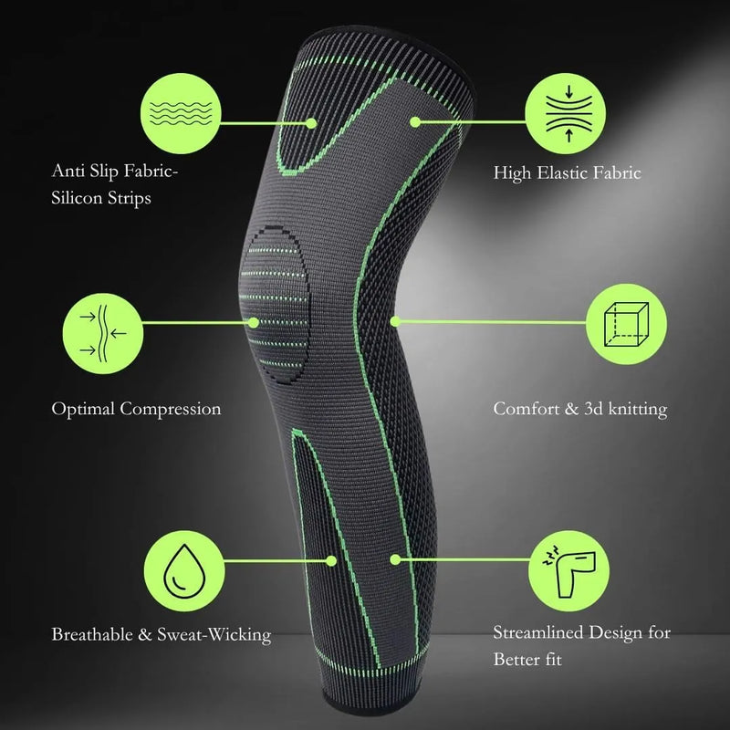 Full Leg Knee Support Sleeve