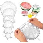 Reusable Silicone Stretch Lids | Food Storage Covers for Bowls, Cups & Containers