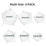 Reusable Silicone Stretch Lids | Food Storage Covers for Bowls, Cups & Containers