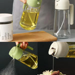 2-in-1 Oil Dispenser & Mist Spray Bottle (500ml)