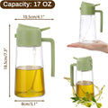2-in-1 Oil Dispenser & Mist Spray Bottle (500ml)