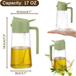 2-in-1 Oil Dispenser & Mist Spray Bottle (500ml)